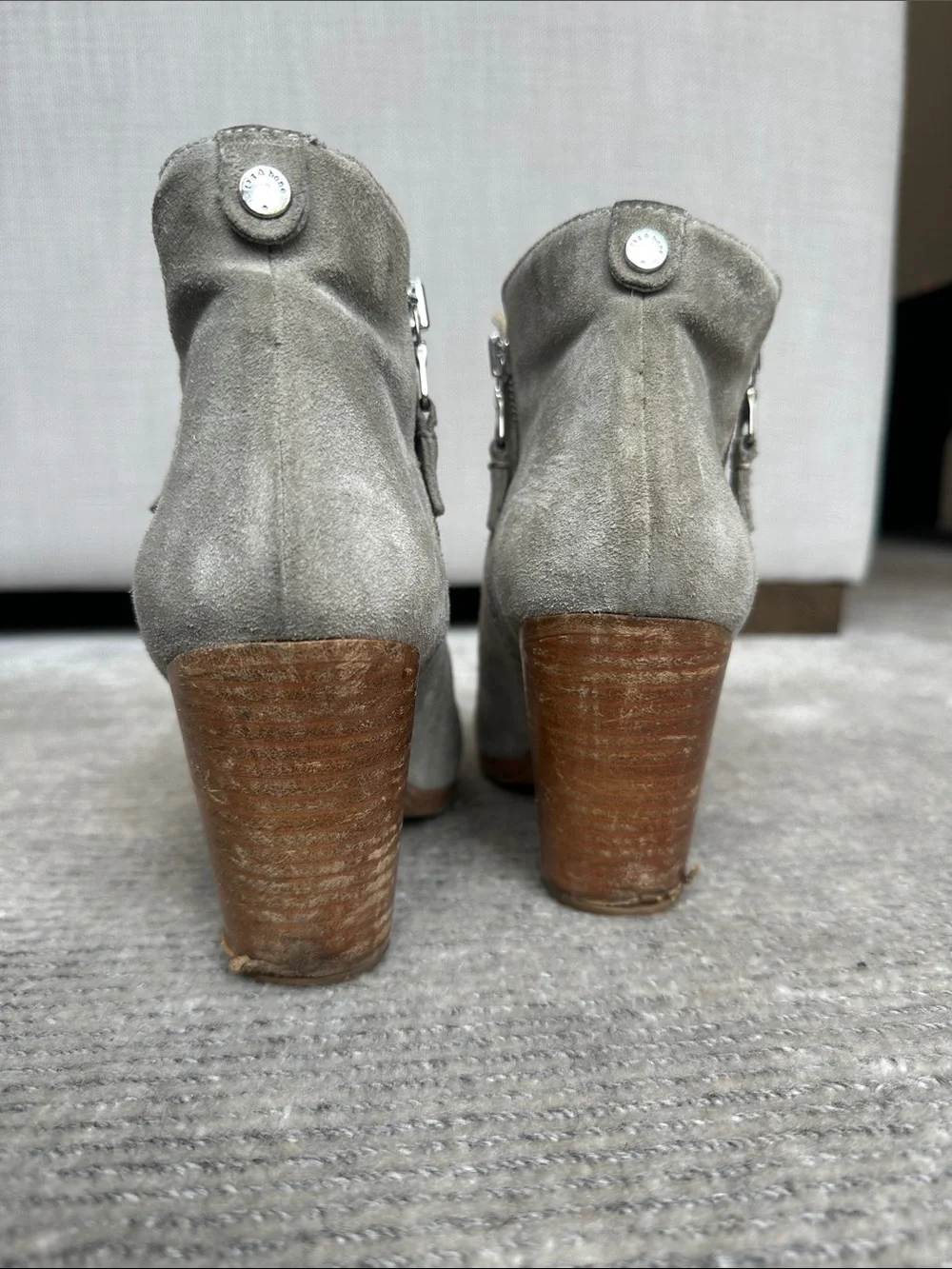 rag & bone suede ankle